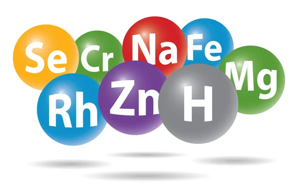 Chemie prvků — Stock fotografie