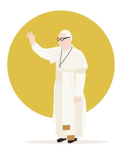 Католицької християнський Папи — стокове фото