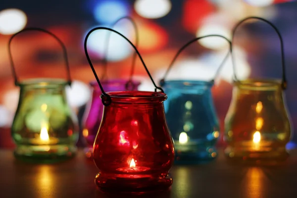 Glass lantern — Stock Photo, Image