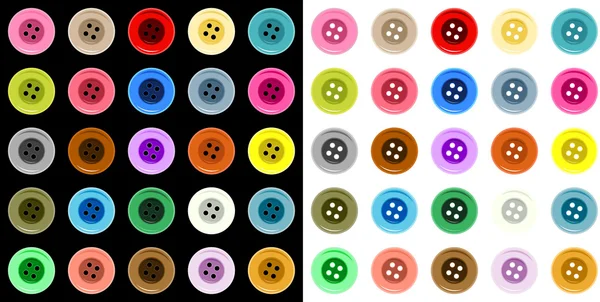 Colored Button — Stockový vektor