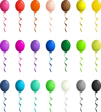 renkli balonlar