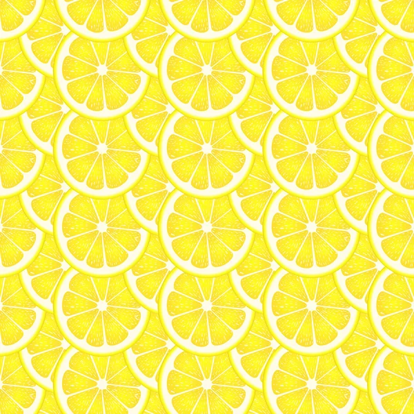 Limon dilimi arka plan — Stok Vektör