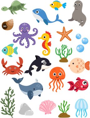 Deniz Yaratıklarının Lezzetli Koleksiyonu