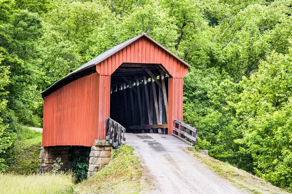 Hune Covered Bridge — Stock Photo, Image