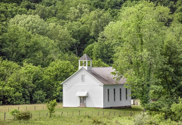 Landsbygden Ohio kyrka — Stockfoto