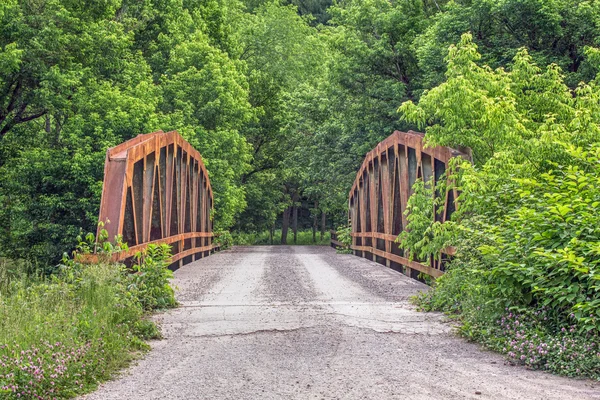 Alte Ponyfachwerkbrücke — Stockfoto