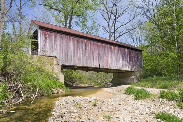 Marshall Covered Bridge — Stock Photo, Image