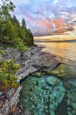 Yücelik - kapı ilçe Wisconsin, mağara noktası
