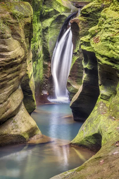 Robinson Falls Ohio Hills Hocking — Stok fotoğraf