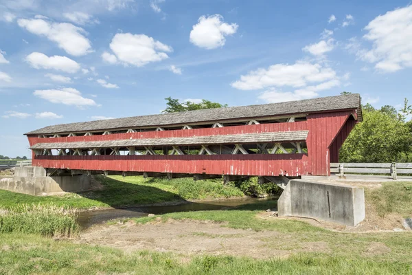 Ponte coberta bigelow — Fotografia de Stock