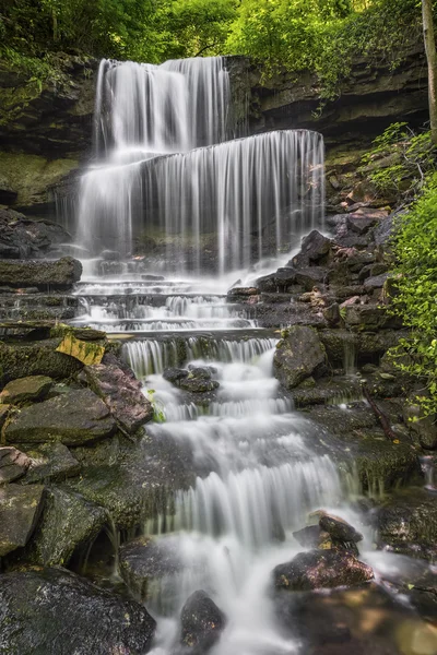 Waterfall at West Milton — Stock Photo, Image