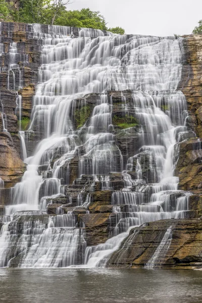 Cascading Ithaca Falls — Stock Photo, Image