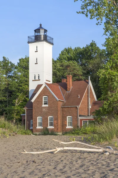 Leuchtturm am Wimpel — Stockfoto