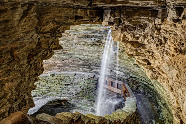 Mağara Cascade adlı Watkins Glen — Stok fotoğraf