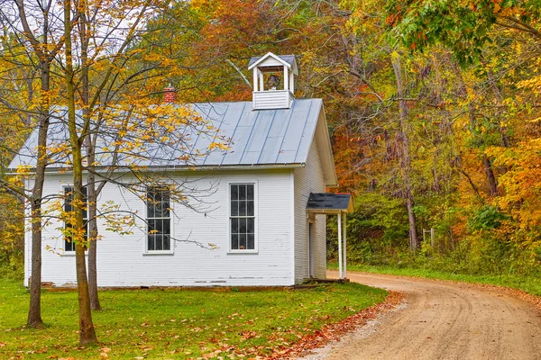 Однокімнатні schoolhouse — стокове фото