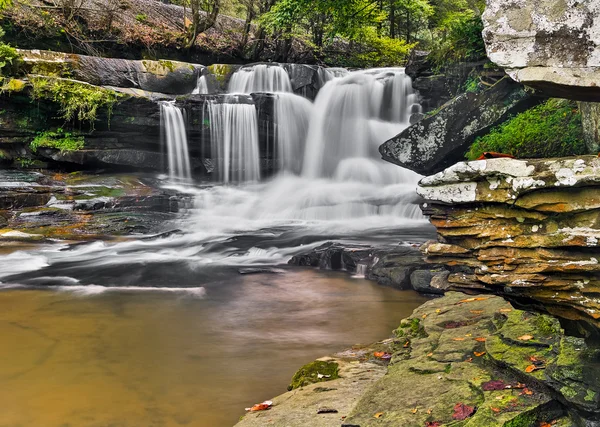 Dunloup Creek Falls — Stok fotoğraf