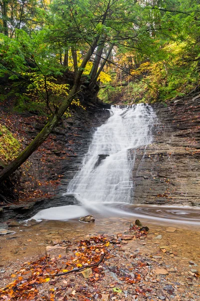 Buttermilk Falls Cascade — Stock Photo, Image