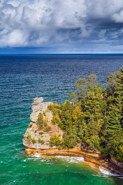 Miner's Castle and Dramatic Sky — Stock Photo, Image