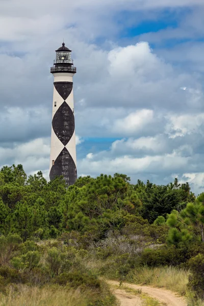 Leuchtturm am Kap — Stockfoto