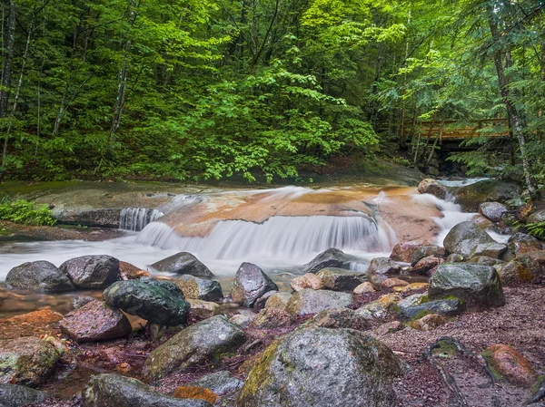 Flume Brook Whitewater — Stock Photo, Image