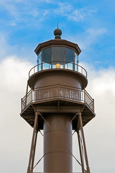 サニベル灯台ランタンの部屋 — ストック写真