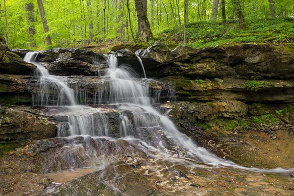 Waterfall at Cagle's Mill Dam — Stock Photo, Image