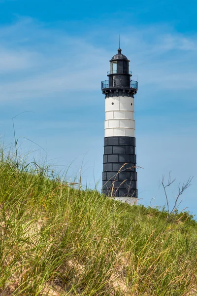 Big Sable Point Lighthouse and Dune — Stock Photo, Image