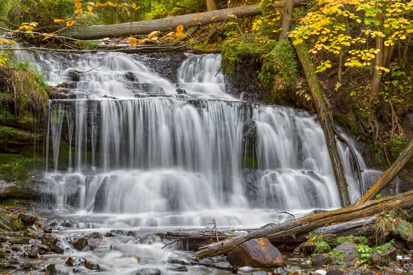 Wagner Falls w stanie Michigan — Zdjęcie stockowe