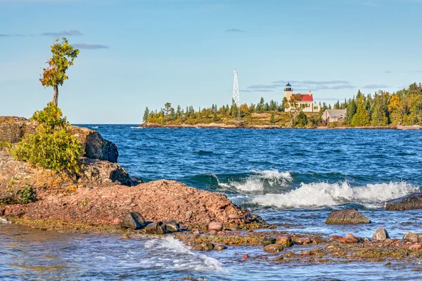 Copper Harbor Lighthouse — Stock Photo, Image