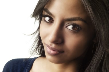 güzel egzotik genç kadın 