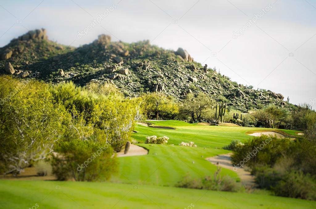 Golf course Scottsdale, Arizona,USA