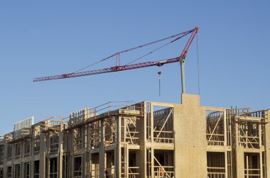 Yeni daire Evleri inşaatı