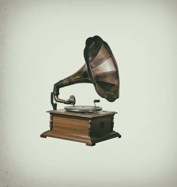 Grammophon — Stockfoto