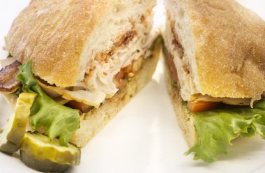 Lezzetli Türkiye Blt sandviç