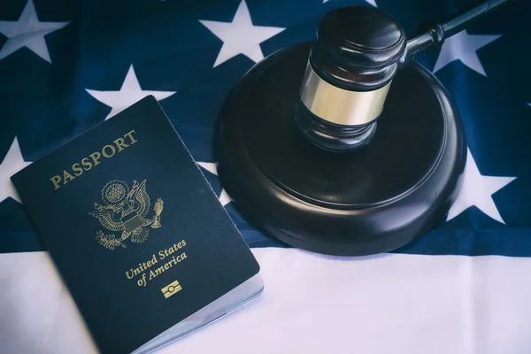 US Passport law legal concept image — Stock Photo, Image