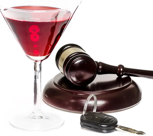 DUI drinken rijden juridische sociale kwestie afbeelding — Stockfoto