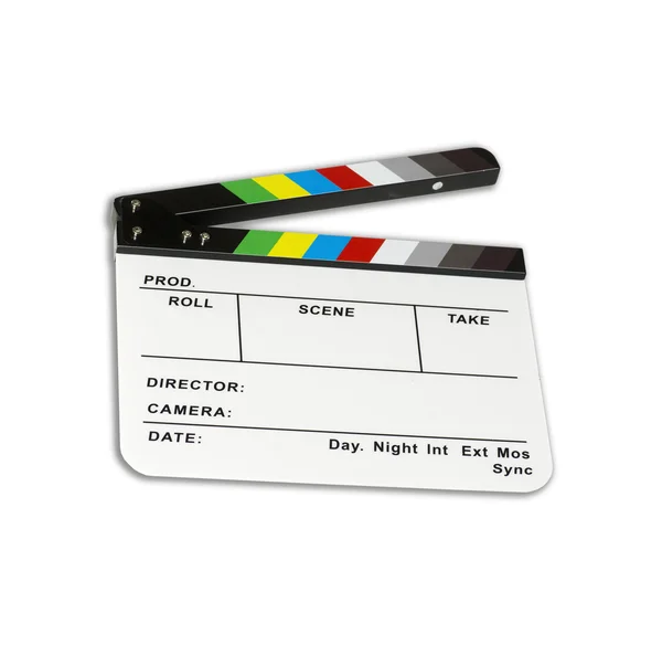 Independente placa batedor de filme - verificador de cor - (modificado  ) — Fotografia de Stock