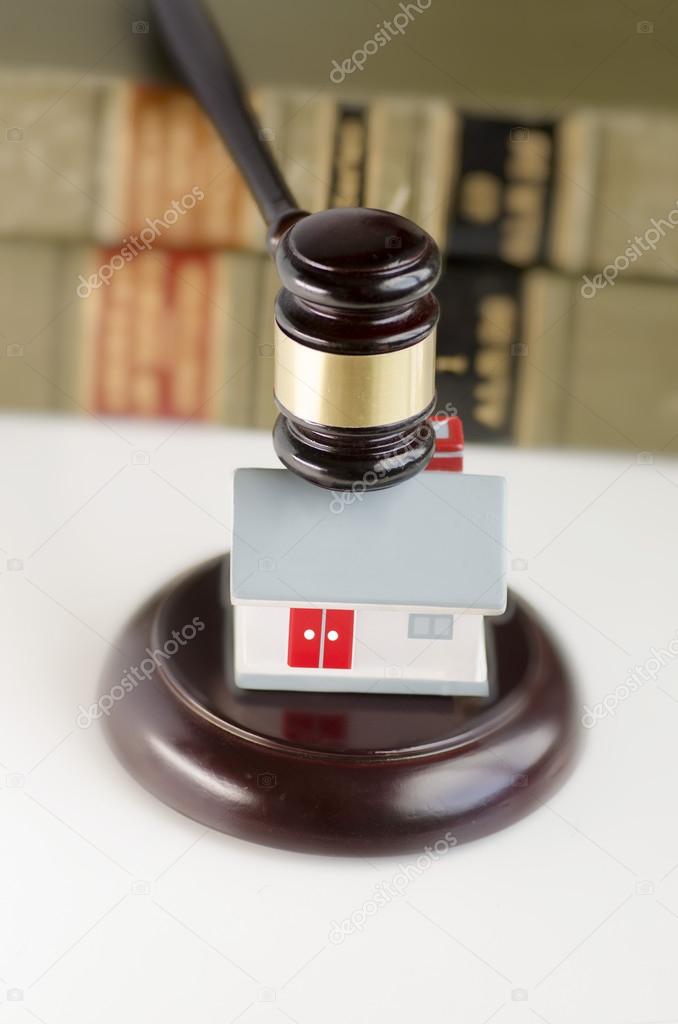 Real estate legal law concept image