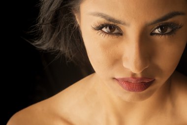 güzel egzotik genç kadın