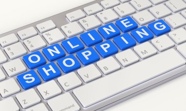 Çevrimiçi alışveriş kavramı