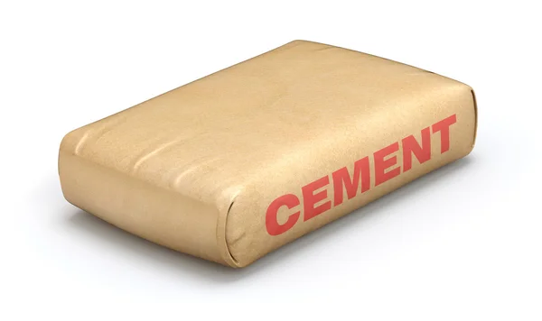 Cement sack — Stock Photo, Image