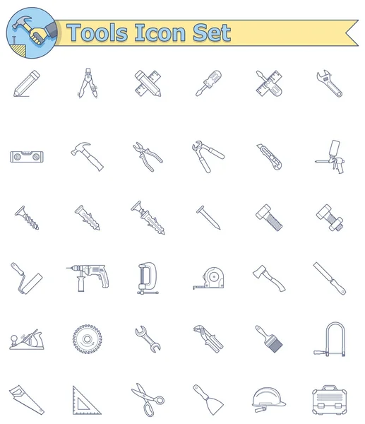 Інструменти значок Установка — стоковий вектор
