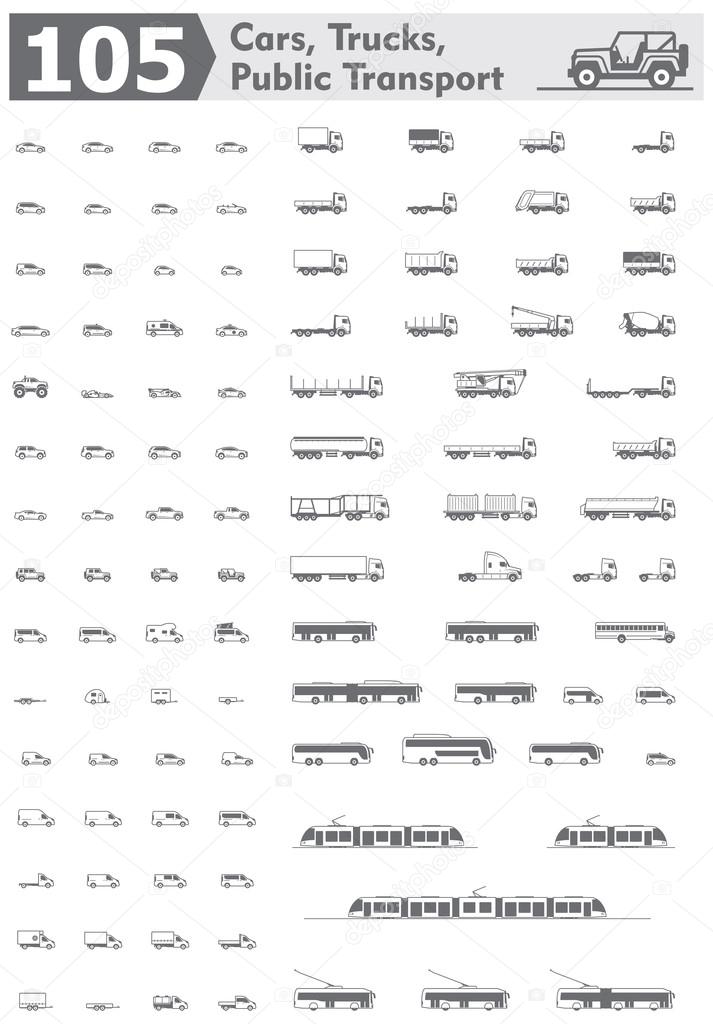 Cars - Free transport icons