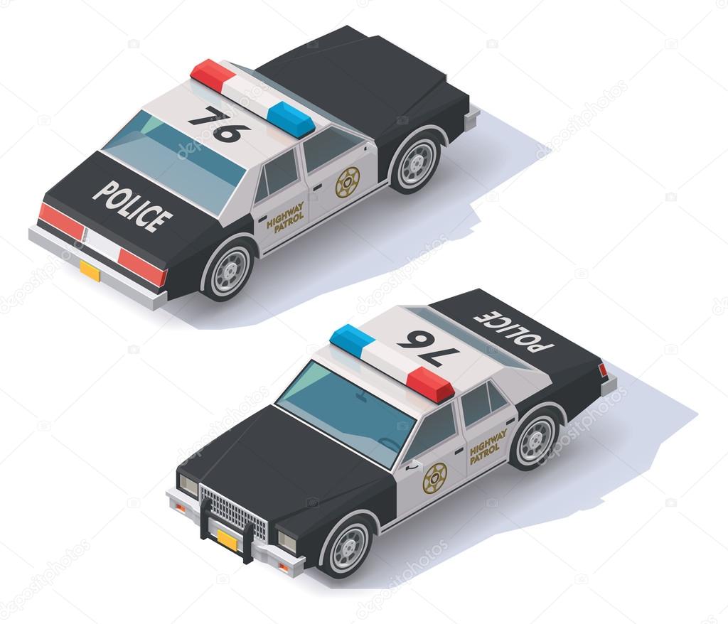 Little Dutch Auto Della Polizia In Legno Blu Wooden Police Car Blue Essentials Ld2531 - Foto 2