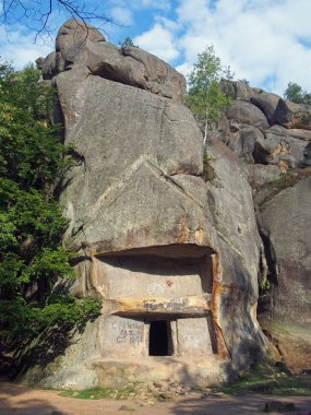 Ukrayna Karpatlar mağaralarda ile kayalık kompleksi 