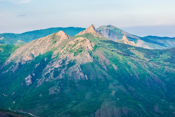 青山山岭景 — 图库照片