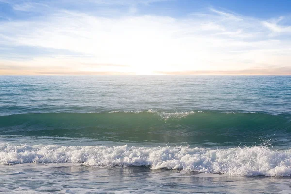 Baía Mar Esmeralda Início Manhã — Fotografia de Stock