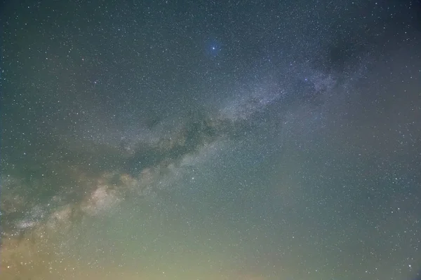 Mjölkaktigt Sätt Natten Stjärnklar Himmel Bakgrund — Stockfoto