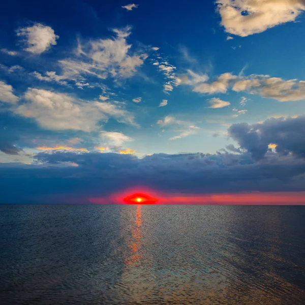 Early Morning Sunrise Quiet Sea — Stock Photo, Image