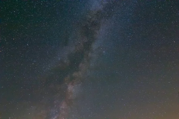 Ciel Étoilé Nocturne Avec Voie Lactée Fond Ciel Naturel — Photo